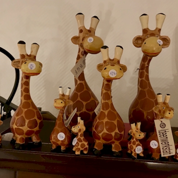 Giraffen Balsaholz (Unikate) handgemacht